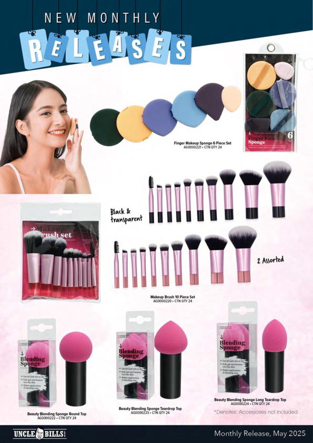 Uncle Bill's New Products Flyer APRIL 2025 - Pacific Partners Trading