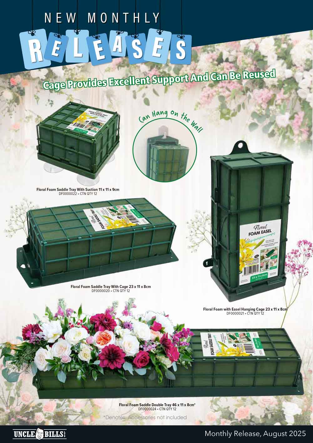 Uncle Bill's New Products Flyer August 2025 - Pacific Partners Trading