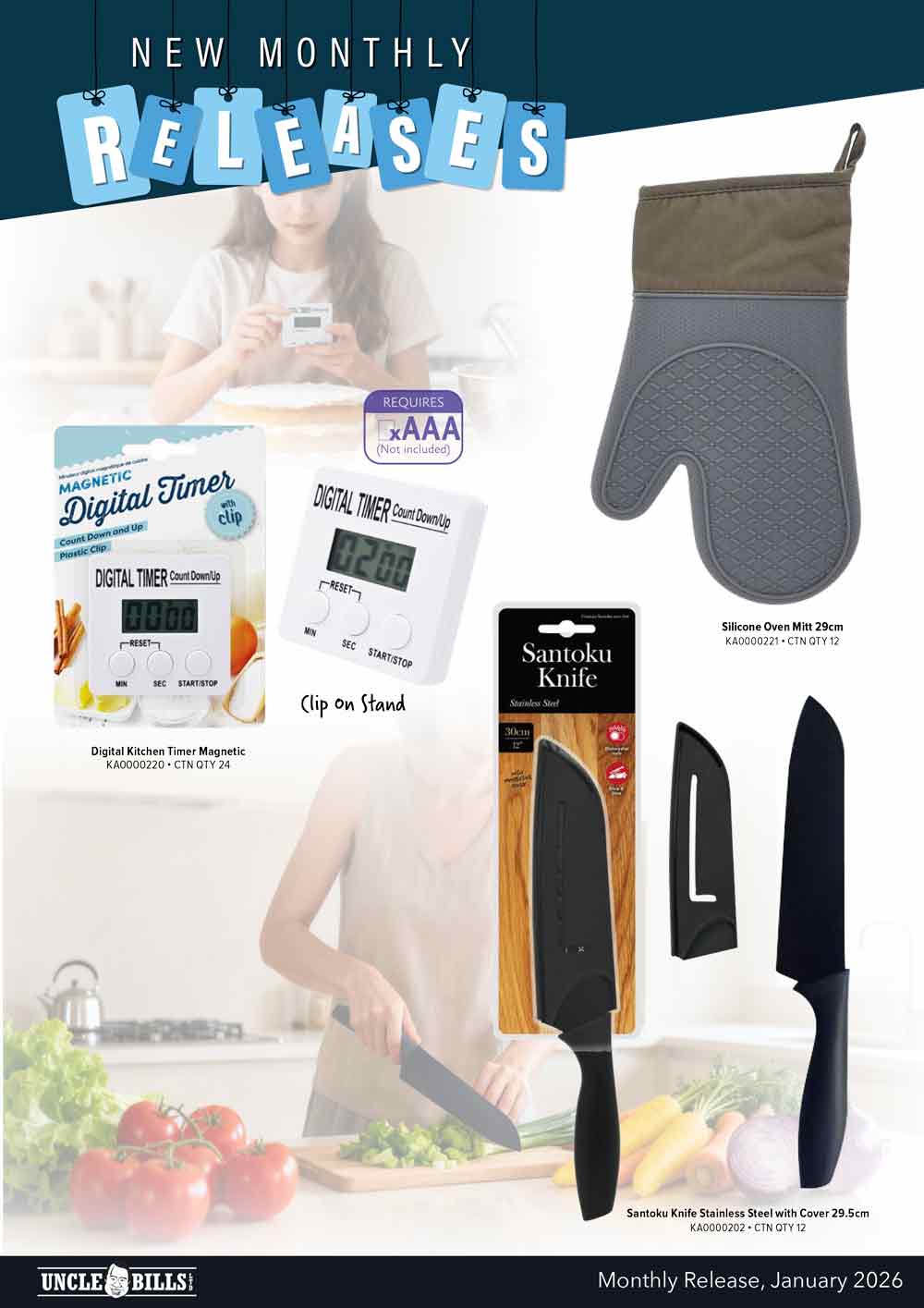 Uncle Bill's New Products Flyer JANUARY 2025 - Pacific Partners