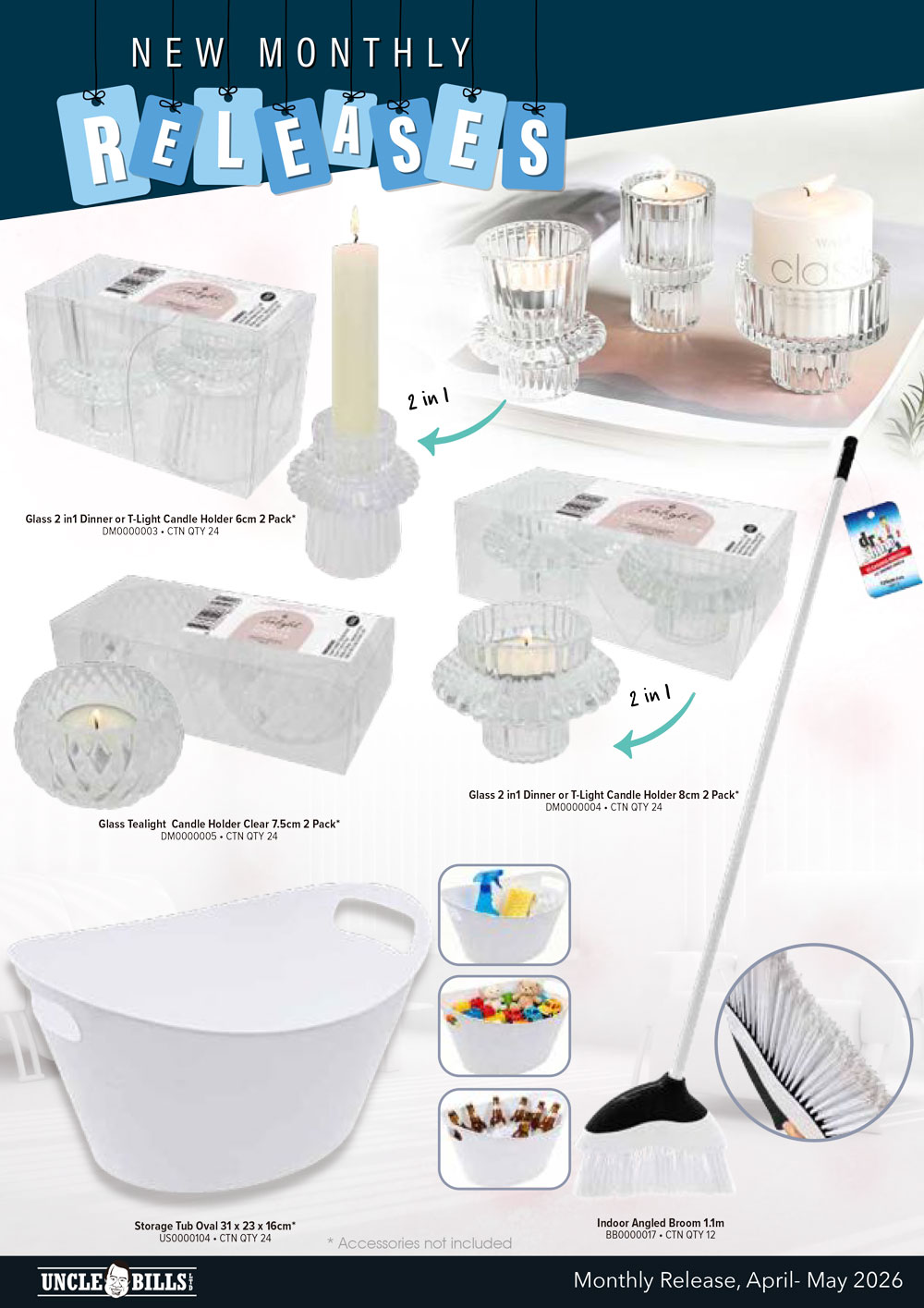 UBL New Products Flyer April-May 26