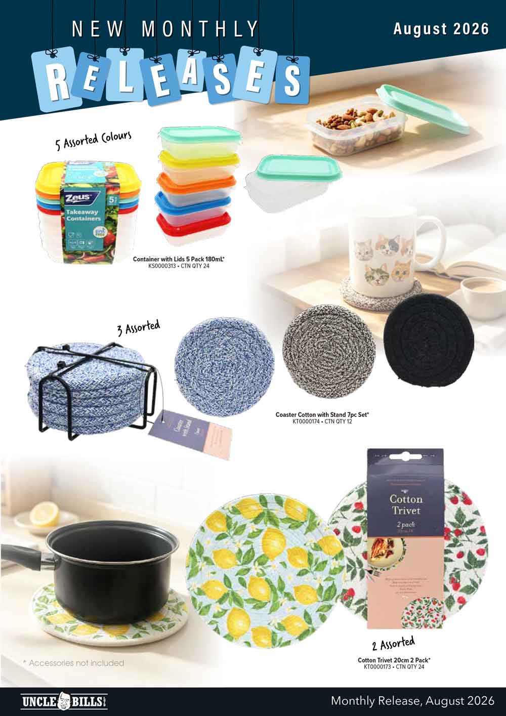 UBL New Product Flyer August 2026